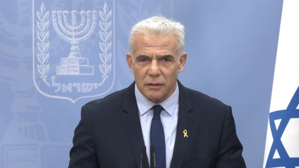 Soal Pembubaran Kabinet Perang Gaza, Yair Lapid: Sebaiknya Pemerintah Israel Dibubarkan