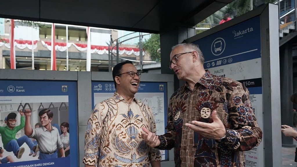 Jakarta Dibuat Ramah Pejalan Kaki, Anies: Biar Pendatang Dapat Pengalaman Baru, Tak di Hotel Terus