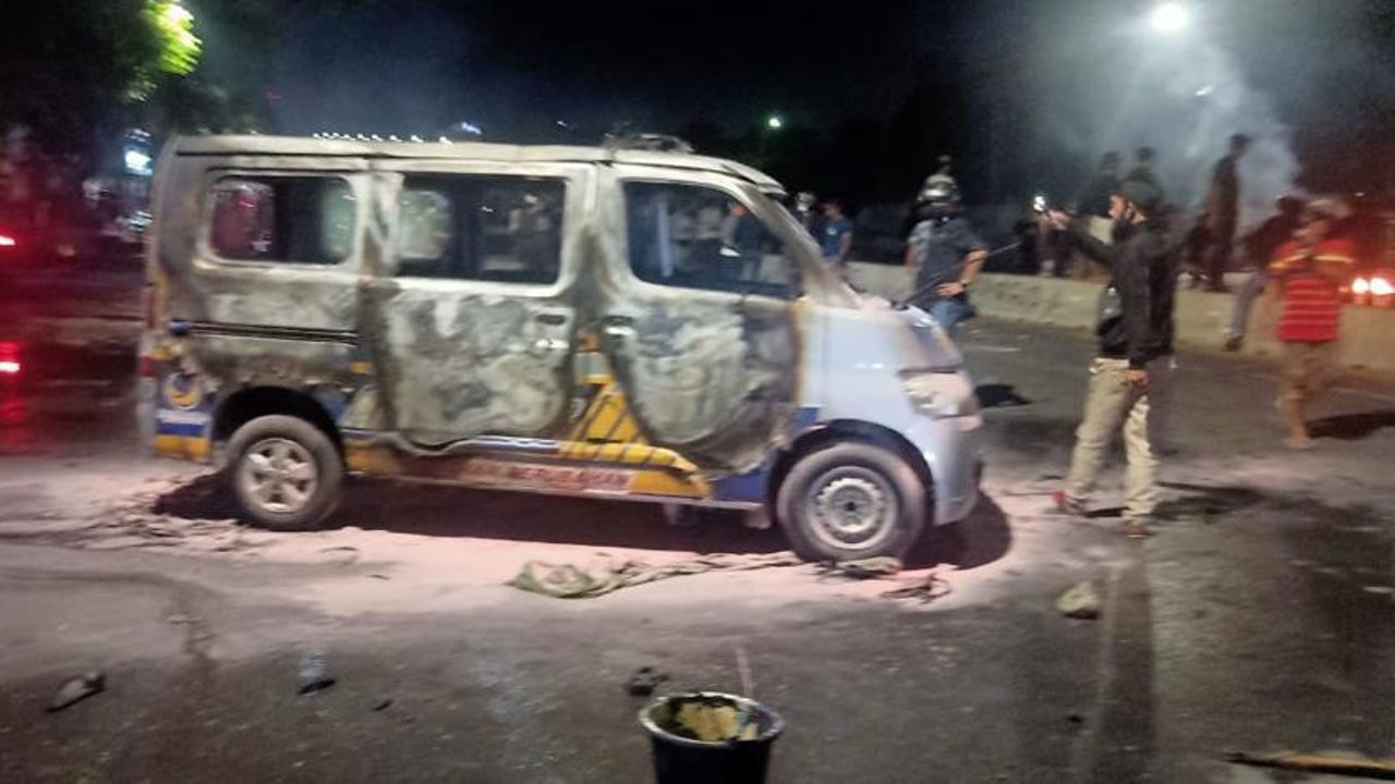 FPR Tidak Terima Kawannya Dituduh Membakar Ambulans NasDem Makassar