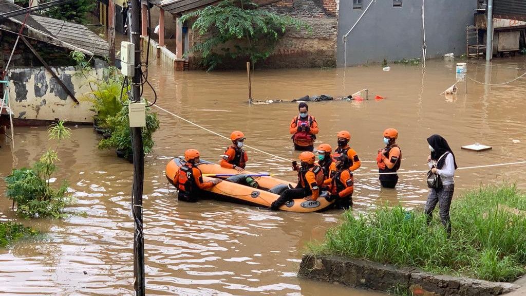 Banjir Jakarta Hari Ini: 99 RT Terdampak Banjir