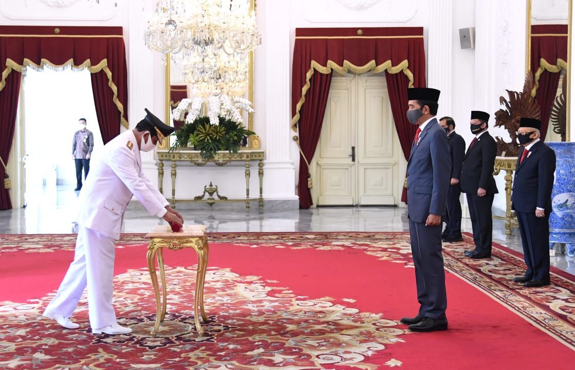 Istana: Pelantikan Gubernur Kepulauan Riau Dilakukan dengan Protokol Kesehatan Ketat