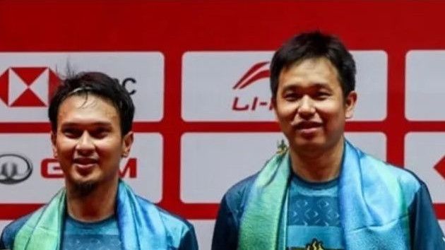 Soal Rencana Gantung Raket, Hendra Setiawan Ngaku Belum Diskusi dengan Ahsan