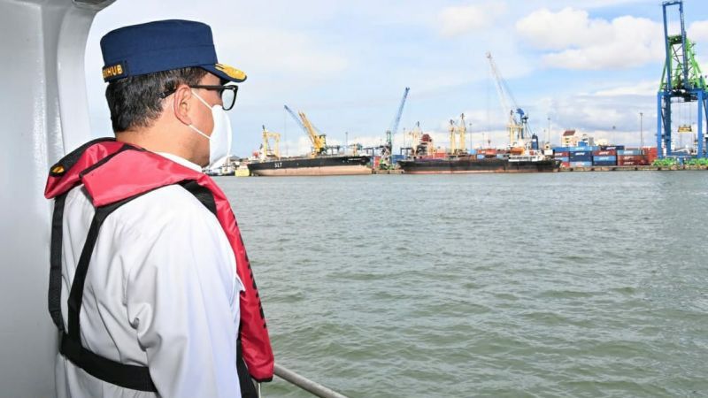 Menhub Budi Karya Harap Pelabuhan Baru di Makassar Bisa Perbaiki Distibusi Logistik Indonesia