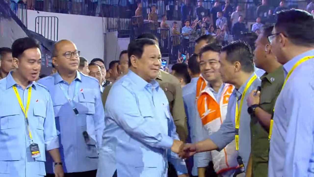 Tegaskan Akan Pimpin Pemerintahan dengan Bersih, Prabowo: Yang Tidak Mau Sama Saya Minggir!