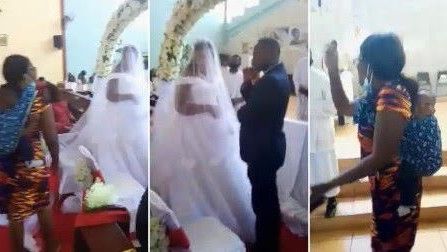 Suami Nikahi Pelakor Diam-Diam, Istri Ngamuk Gagalkan Pernikahan Sambil Gendong Anak