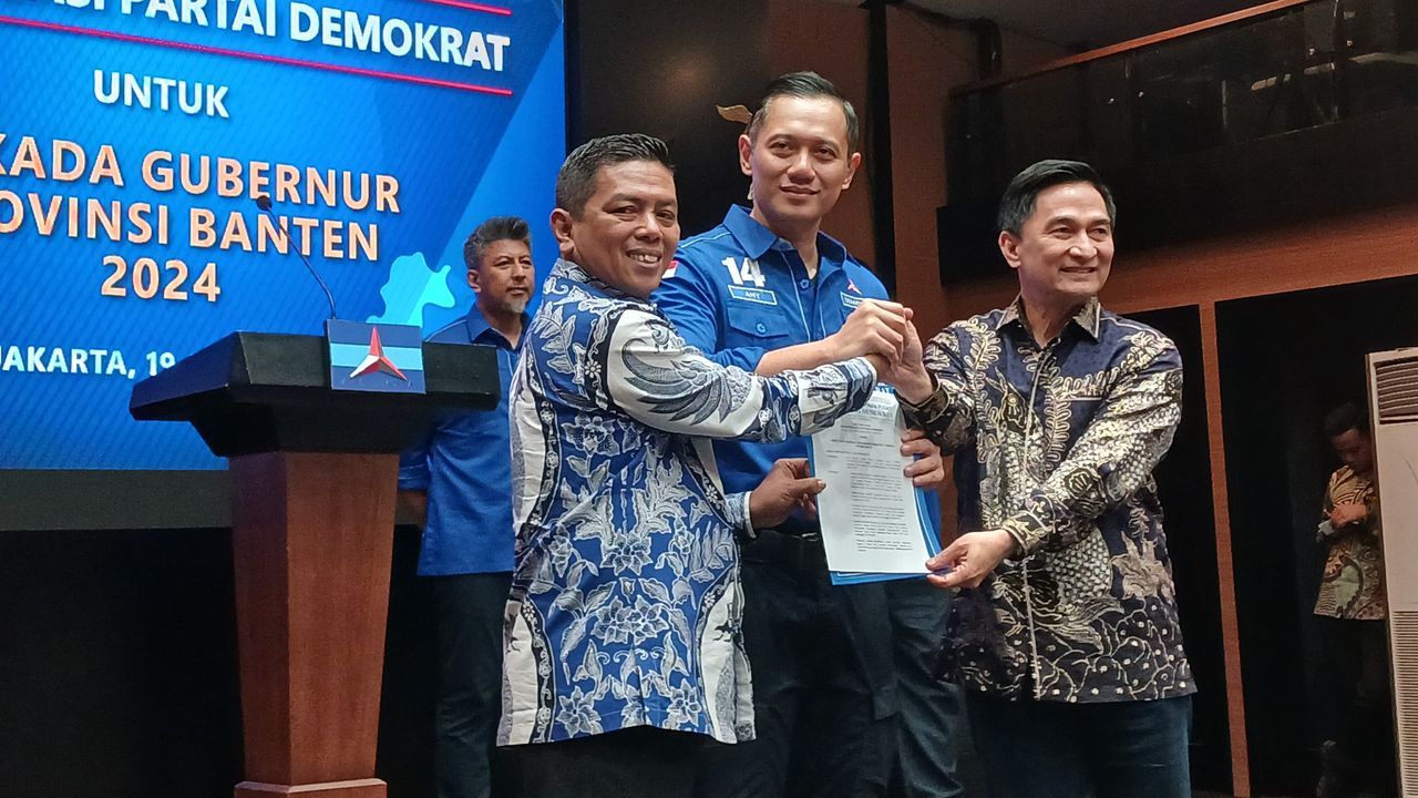 Demokrat Resmi Beri Dukungan ke Andra Soni-Achmad Dimyati di Pilgub Banten