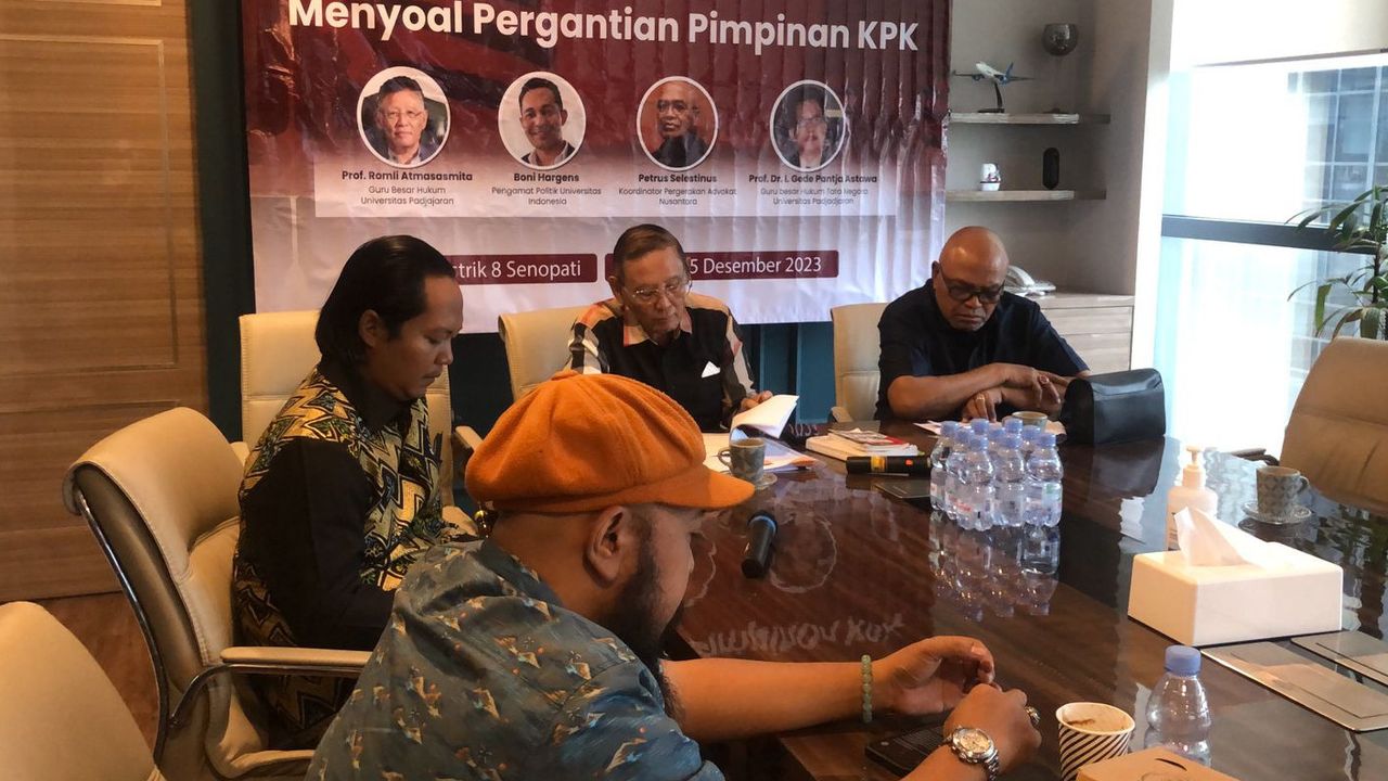 Pakar Hukum Nilai Mekanisme Presiden Jokowi Ganti Ketua KPK Keliru