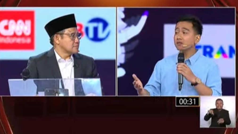 Cak Imin Tak Paham SGIE, Gibran: Mohon Maaf Kalau Pertanyaannya Agak Sulit ya Gus