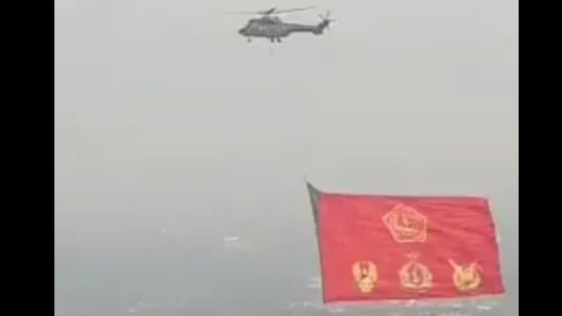 Viral Sebut Helikopter Bawa Bendera Komunis China, Netizen: Ngerekam Narasinya Ngawur