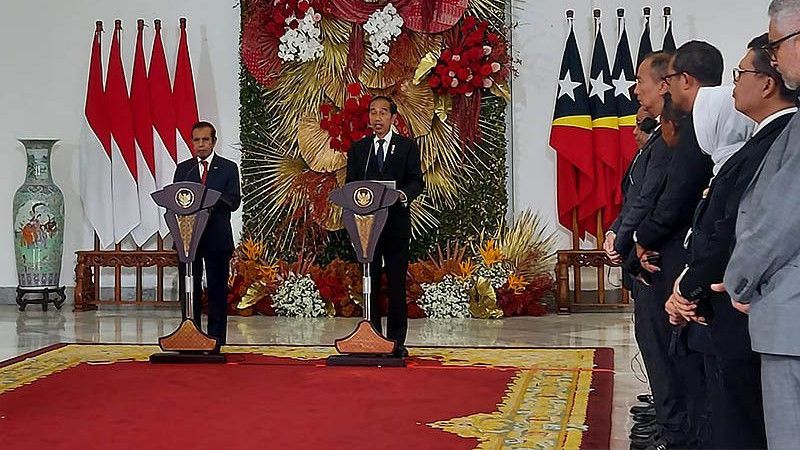 Jokowi: Indonesia Komitmen Lanjutkan Kerja Sama Pembangunan dengan Timor Leste