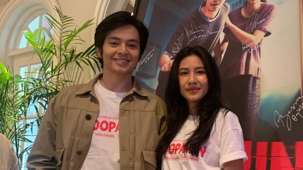 Film Dopamin Jadi Debut Angga Yunanda dan Shenina Cinnamon Berstatus Pasutri: Rezeki Rumah Tangga