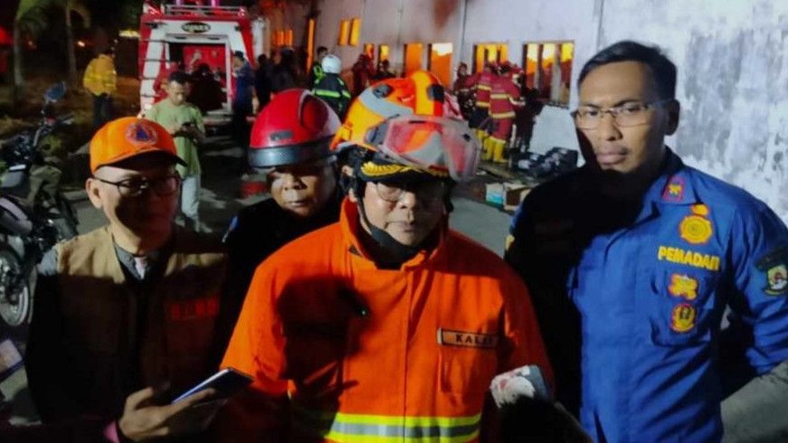 Gudang yang Terbakar di Tangerang Ternyata Milik Goto Living, BPBD: Diduga Akibat Korsleting Listrik