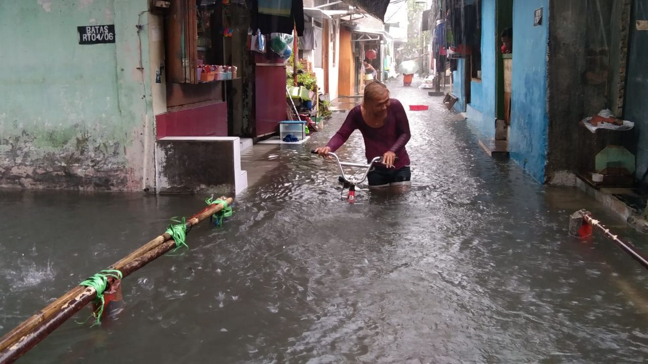 Sehari Jelang HUT Kota Solo, Tiga Kecamatan Terendam Banjir