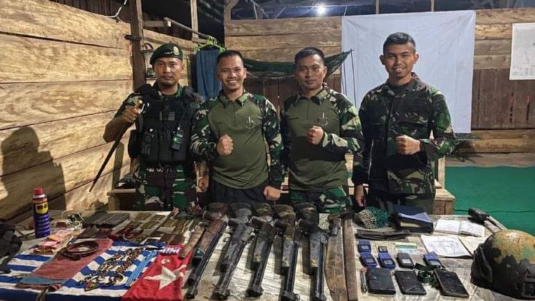 TNI Gerebek Markas KKB Papua di Kampung Aluguru, 3 Orang Anak Buah Egianus Kogoya Tewas