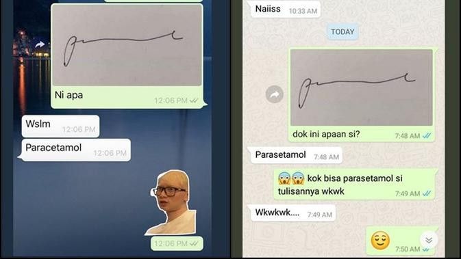 Kenapa Dokter Menulis Resep Seperti 