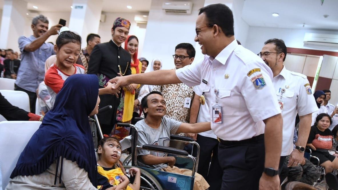 Perhatiannya Anies kepada Penyandang Disabilitas di Jakarta, Patut Ditiru