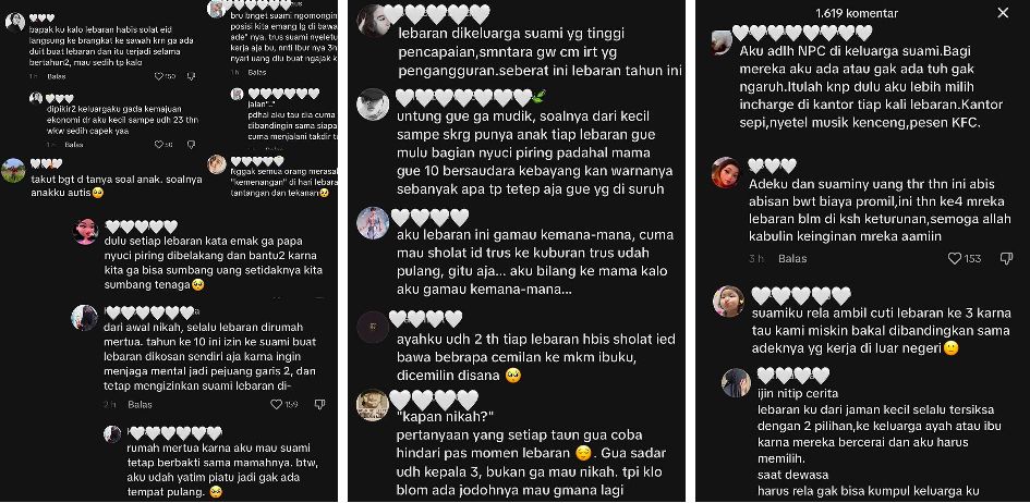 Curhatan netizen menyambut lebaran