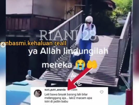 Lesti Kejora bawa tas sendirian (Dok: lambegosiip)