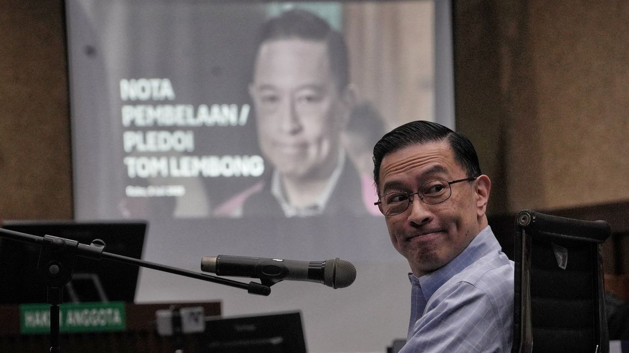 Hari Ini Tom Lembong Jalani Sidang Vonis
