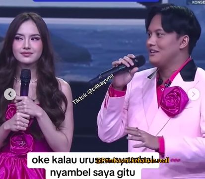 Mahalini dan Rizky Febian