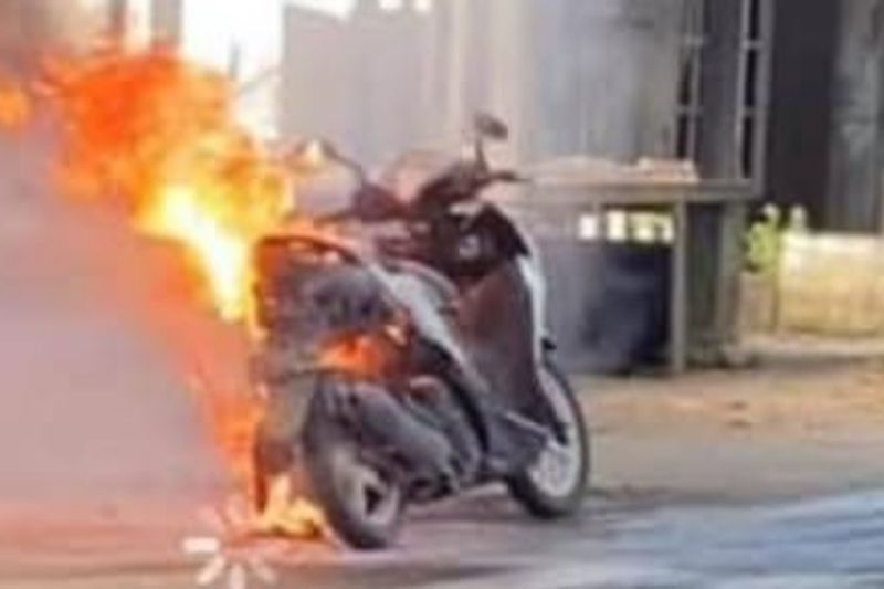 Habis Diisi Bensin, Motor Perawat di NTB Tiba-Tiba Terbakar, Ngeri