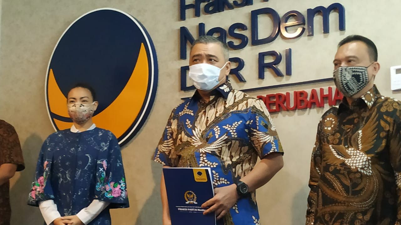 NasDem Resmi Dukung Ponakan Prabowo di Pilkada Tangsel 2020