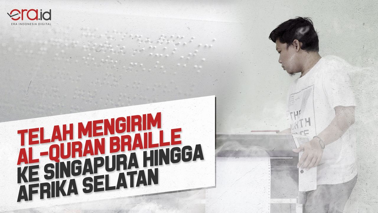 Melihat Percetakan Al-Quran Braille di Indonesia yang Telah Go Internasional