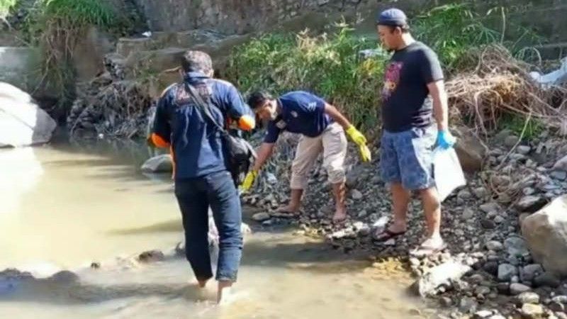 Poisi Kembali Temukan Potongan Tubuh di Sungai Ungaran Semarang, Diduga Korban Mutilasi