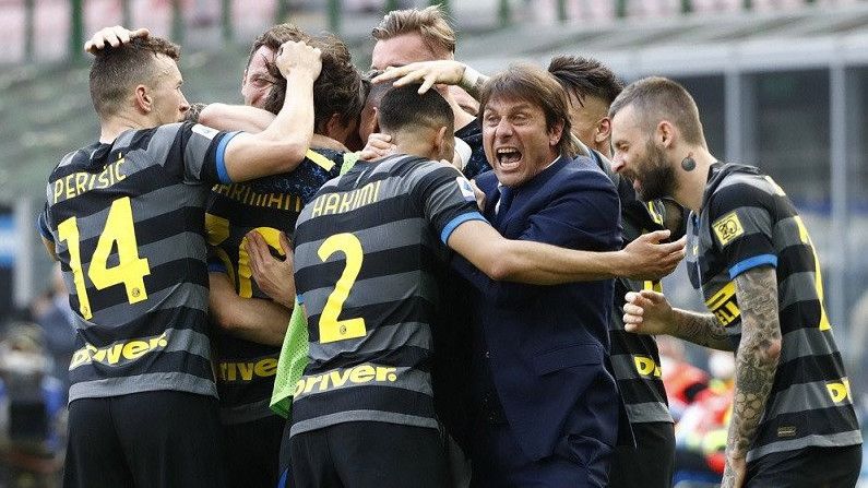 Kalahkan Verona, Inter 95 Persen Juara Liga Italia?