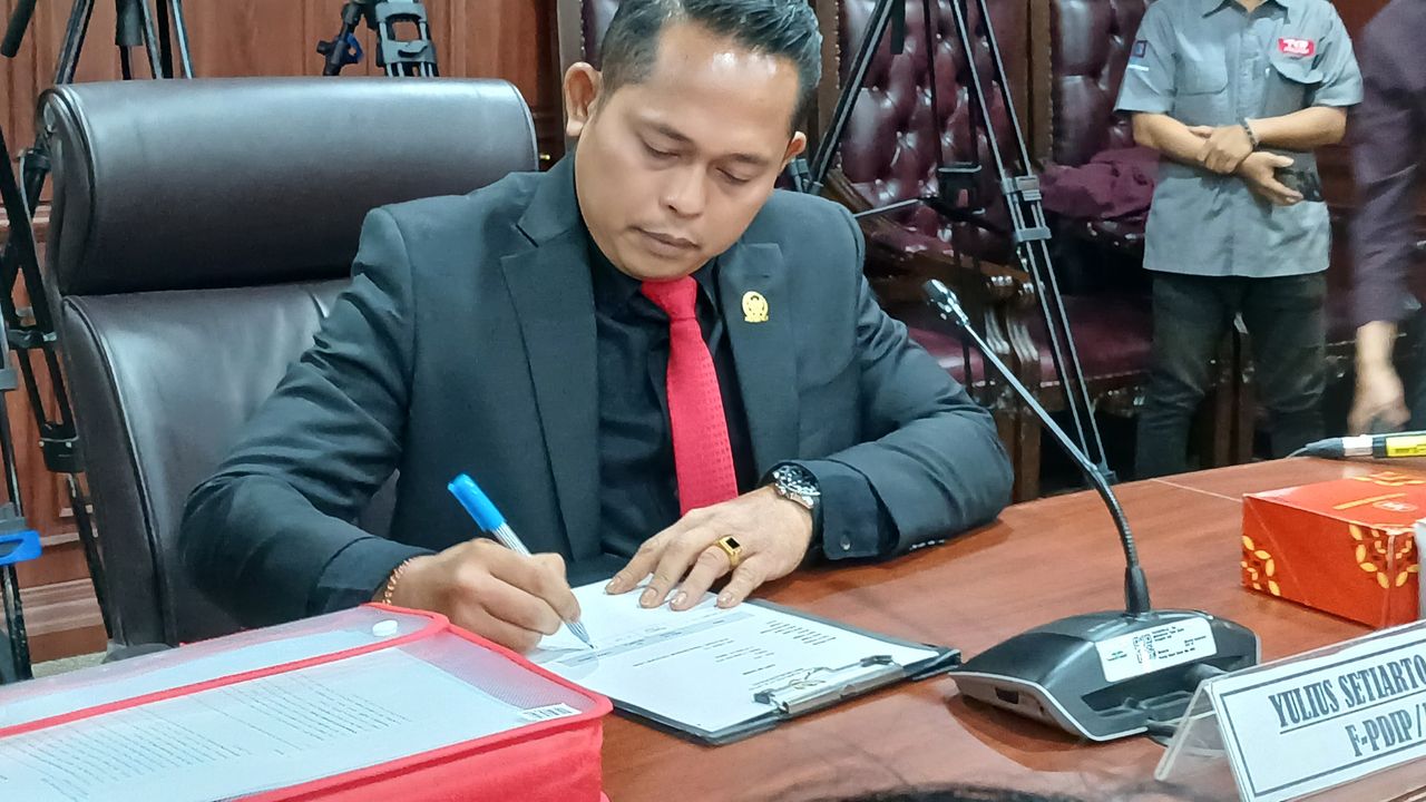 Legislator PDIP Yulius Setiarto Terbukti Langgar Etik Soal Parcok, MKD Beri Sanksi Tertulis