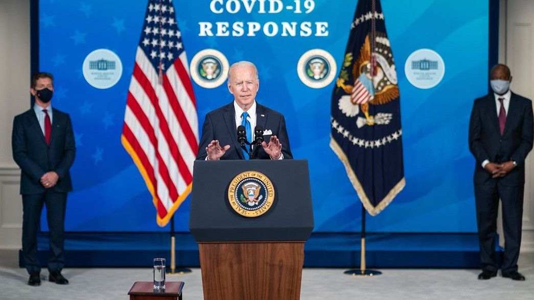 Joe Biden Sebut Semua Warga AS Bisa Divaksin Mulai 1 Mei