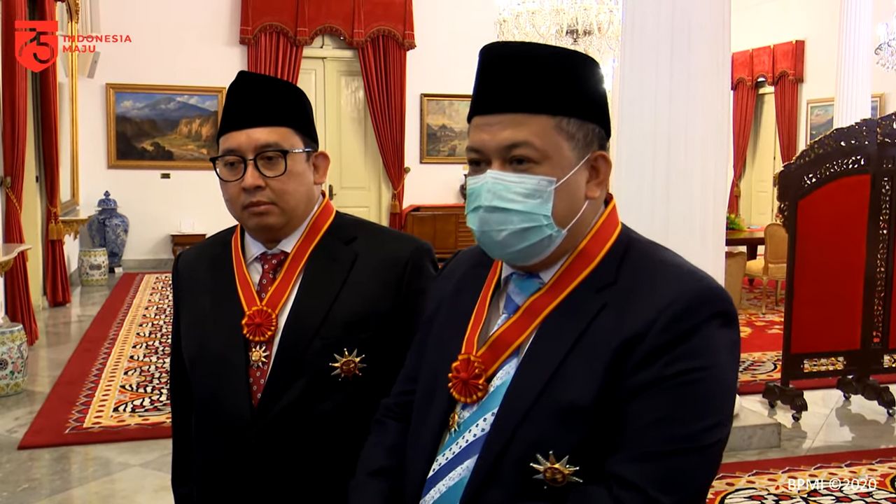 Dapat Bintang Tanda Jasa dari Jokowi, Fahri Hamzah Akan Terus Mengkritik