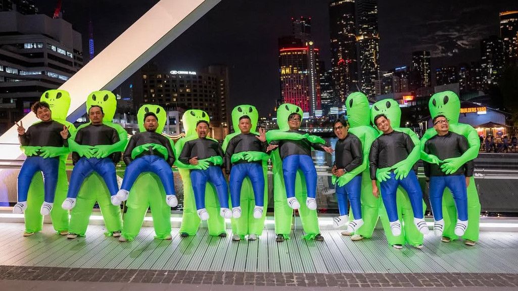 Bukan Cuma Shaun The Sheep, Intip Kostum Kocak The Prediksi yang di Luar Nalar