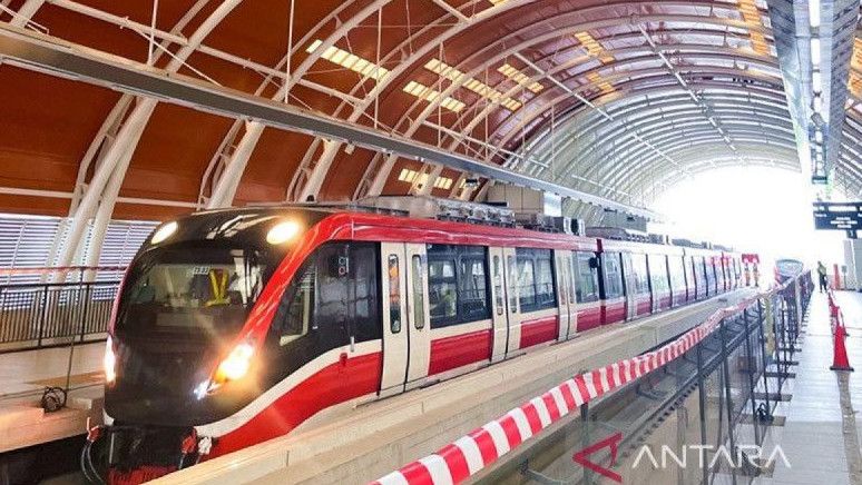 LRT Jabodebek Miliki Lintasan Tanpa Tiang, Stafsus BUMN: Jika Bangun Tiang di Tengah Akan Jauh Lebih Mahal