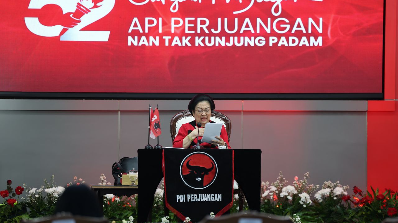 Singgung ada Pihak yang Ingin Jadi Ketum PDIP, Megawati ke Kader: Mau Kalian?