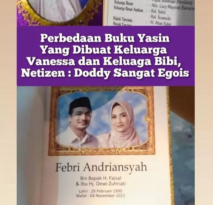Buku Yasin versi Doddy dan Faisal (Foto: Instagram/@mak_nyiyir2)