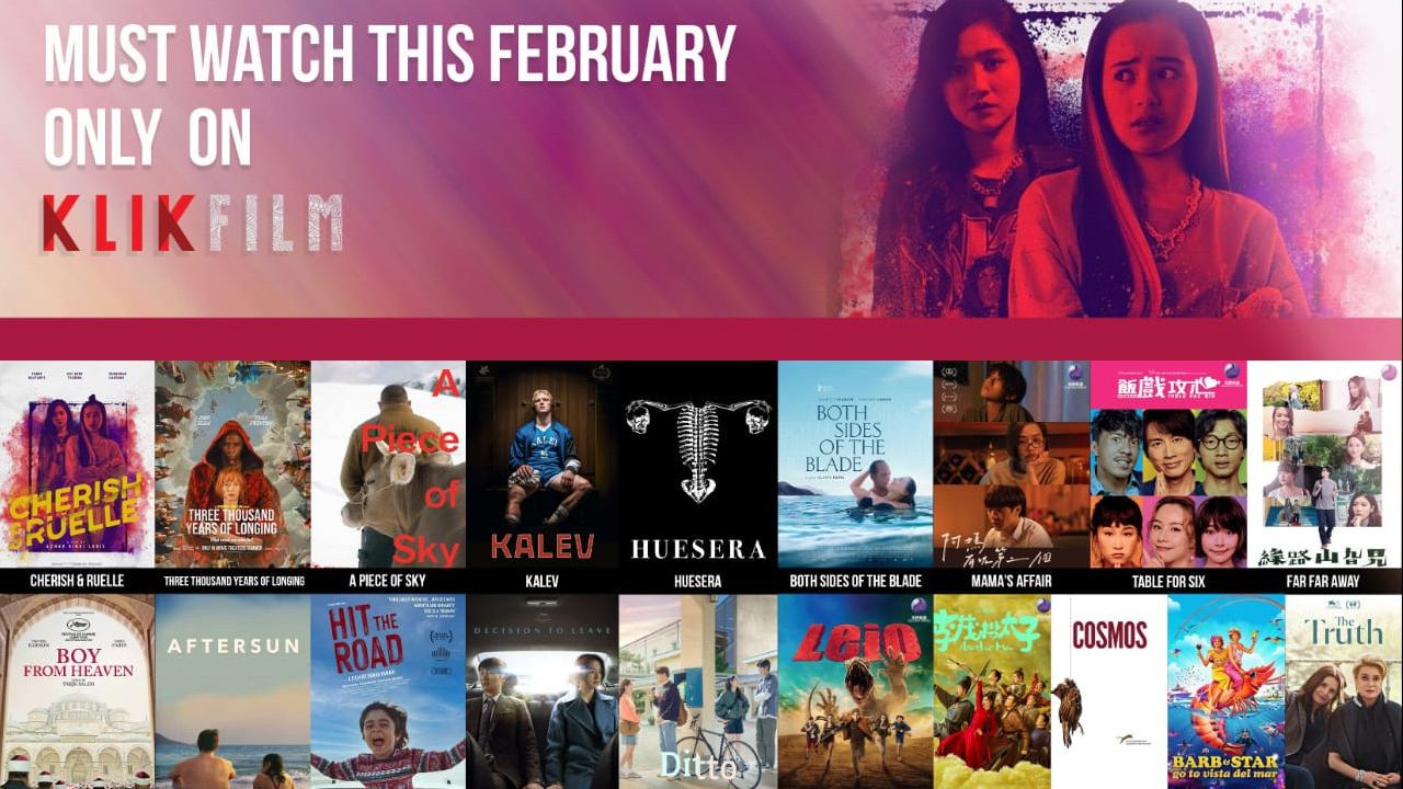Ada Cherish & Ruelle, 4 Rekomendasi Film Terbaik di KlikFilm yang Tayang Februari 2023