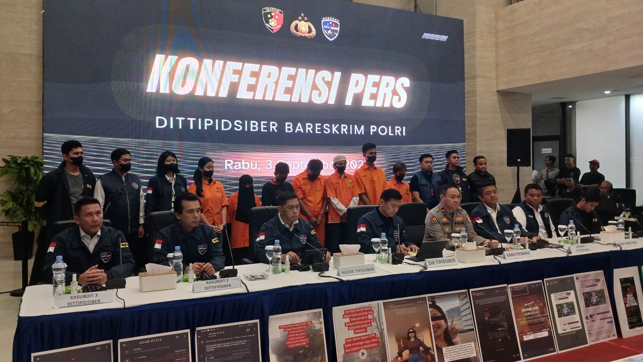 Provokator Bakar Gedung Mabes Polri hingga Jarah Rumah Sahroni-Puan Maharani Ditangkap