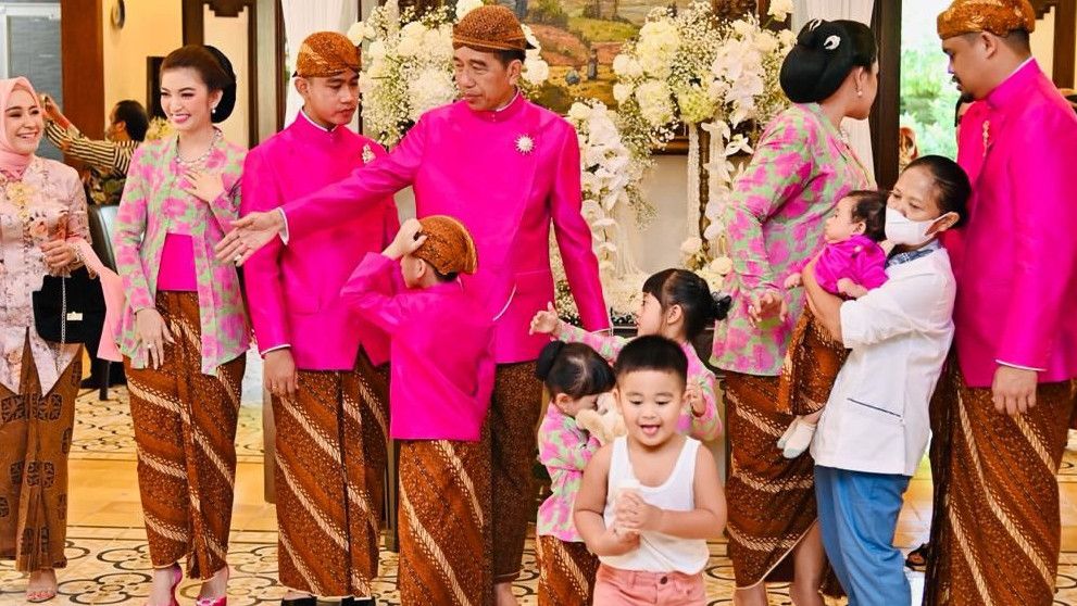 Dibilang Anak Medan, 5 Protret Al Nahyan Cucu Jokowi yang Selalu Tampil Beda Sendiri dari Siraman hingga Ngunduh Mantu