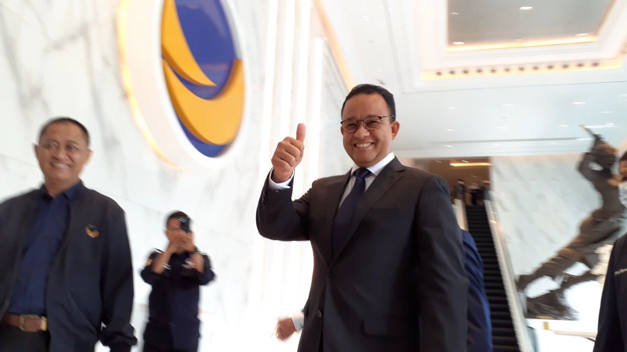 Usai Diusung NasDem, Anies Beberkan Kriteria Cawapres Pilihannya