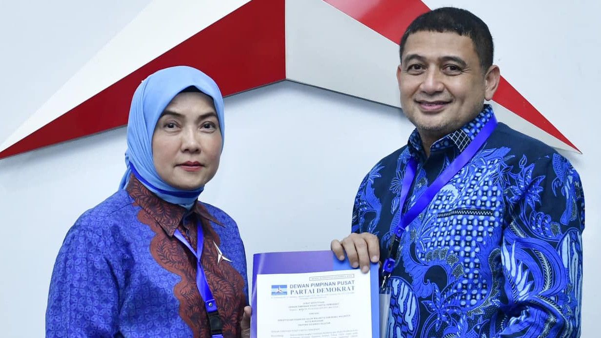 Rekomendasi Sempat Ditahan, Appi-Aliyah Melaju di Pilkada Makassar Pakai Demokrat