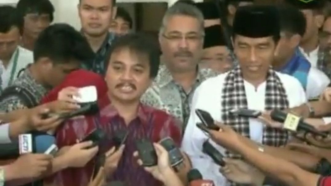Viral Video Roy Suryo Anggap Jokowi Kakaknya, Ferdinand Hutahaean: Ojo Ngono Mas