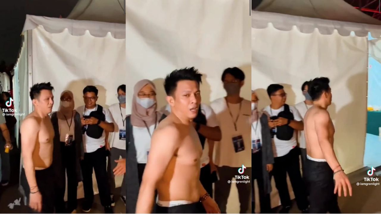 Heboh Video Ariel NOAH Telanjang Dada di Backstage, Netizen: Sekilas Mirip Ferdy Sambo