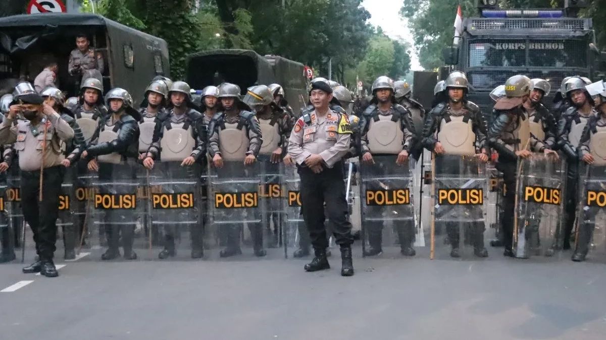 1.623 Personel Gabungan Dikerahkan untuk Amankan Demo di Patung Kuda Jakpus