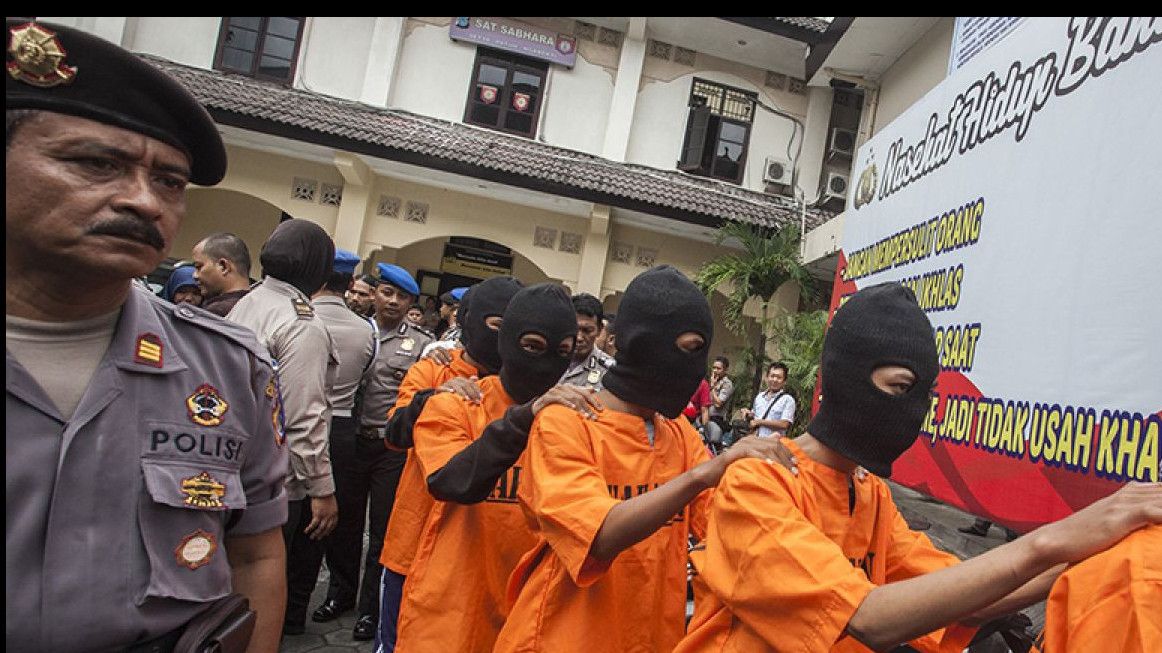 Polda Metro Jaya Tangkap 37 Pelaku Kejahatan Jalanan di Jakarta Selama Sebulan