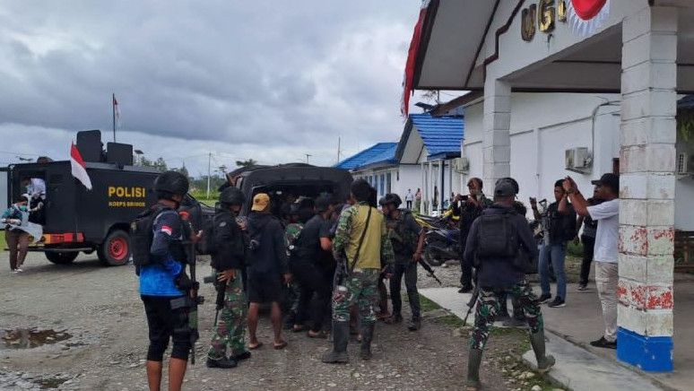 Satu Anggota Marinir Tewas Saat Kontak Tembak dengan KKB di Yahukimo Papua