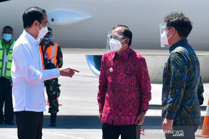 Jokowi: Tiga Zona Hijau COVID-19 di Bali Akan Disiapkan untuk Dibuka