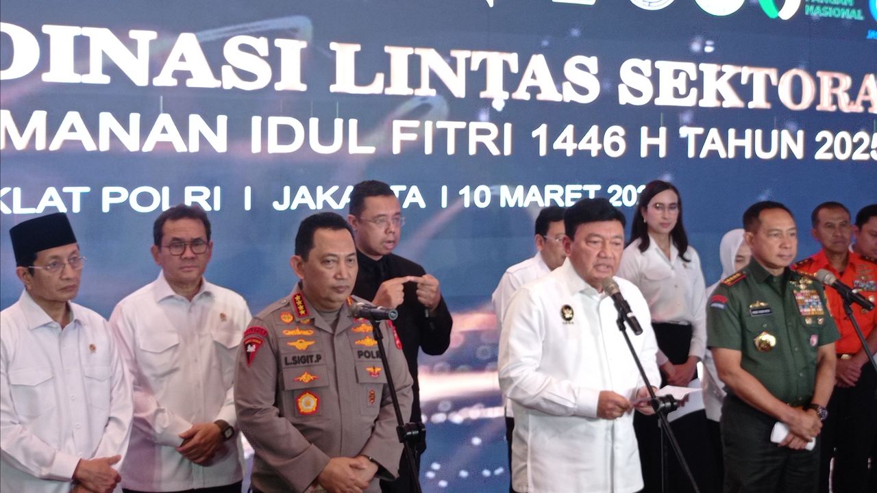 164.268 Personel Gabungan Dikerahkan untuk Amankan 146,48 Juta Pemudik pada Lebaran Tahun Ini