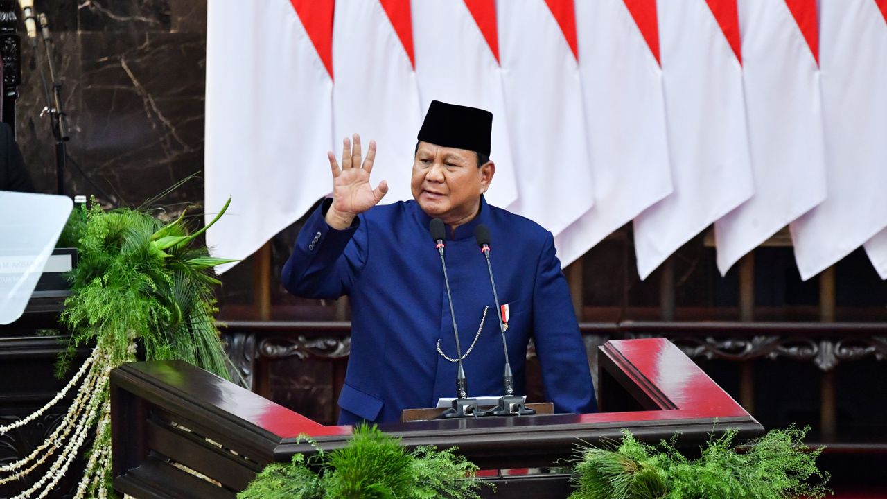 Singgung Kemiskinan, Prabowo: Jangan Seperti Burung Unta