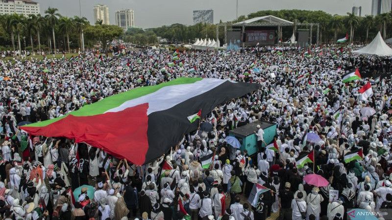 Waketum MUI: Sudah Seharusnya Bangsa Indonesia Bela Palestina!